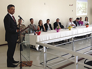 O superintendente administrativo do TJMG, desembargador Carlos Henrique Perpétuo Braga, representou o presidente Herbert Carneiro
