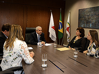 Juízas conversaram com o presidente sobre demandas locais