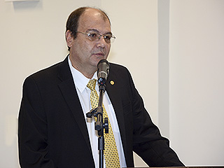 Desembargador Furtado de Mendonça representou o presidente do TJMG e disse que a Administração está com os olhos voltados para a Primeira Instância