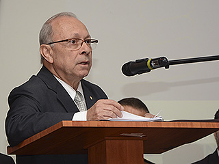 O 1º vice-presidente, desembargador Geraldo Augusto, representou o presidente Herbert Carneiro no evento