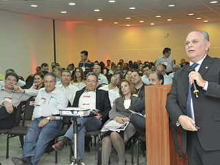 O 3 vice-presidente do TJMG, desembargador Saulo Versiani Penna, abordou as ações de conciliação e mediação em andamento nas comarcas do Estado