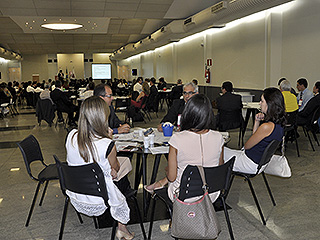 Os magistrados participaram da atividade metodológica Word Café durante o encontro