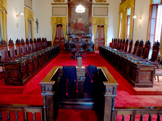 Novos juízes vão tomar posse no Salão do Órgão Especial do Palácio da Justiça