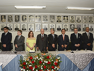Solenidade reuniu autoridades e cartorários na Corregedoria-Geral de Justiça