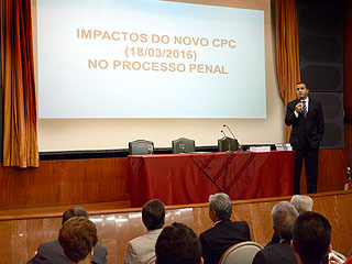 O professor Renato Brasileira de Lima falou sobre a aplicação de inovações do CPC de 2015 no processo penal