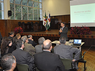 O presidente, desembargador Pedro Bitencourt Marcondes, falou das ações implementadas em sua gestão