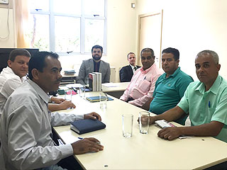 Os magistrados da comarca se reuniram com os vereadores eleitos do município