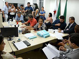 A audiência contou com a participação de representantes das empresas rés e das comunidades, bem como dos diretamente atingidos pelo rompimento da barragem