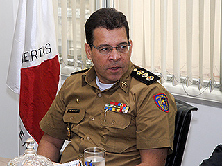 O coronel Machado é o novo chefe do Gabinete Militar