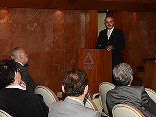 O conselheiro do CNJ Carlos Levenhargen participou da apresentação