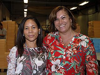 Ana e Sirlene se orgulham de conseguir atender às comarcas e promover a sustentabilidade