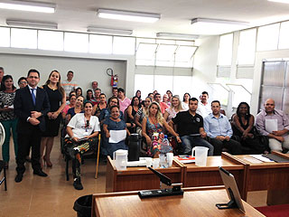 Reunião aconteceu no Fórum Doutor Simões de Almeida