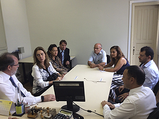A equipe do PLS apresentou iniciativas, como a fatura de consumo das comarcas, e solucionou dúvidas de magistrados e servidores