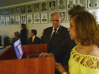 A desembargador Márcia Milanez fez a primeira consulta ao sistema