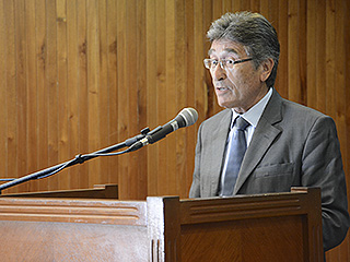 O juiz Jean-Luc Pierre, do Tribunal de Grenoble (França), proferiu a palestra magna do seminário