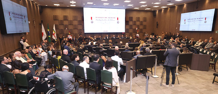 Corregedoria entrega Medalha Ruy Gouthier de Vilhena Honraria celebra a trajetória de 48 profissionais com atuação junto ao Judiciário