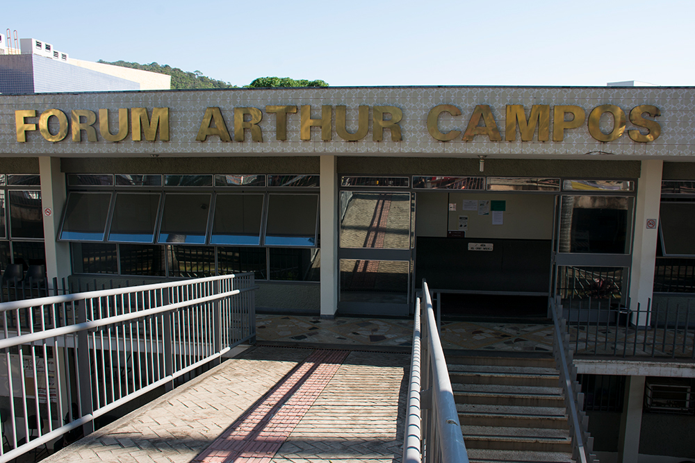 Fachada do Fórum de Ibirité