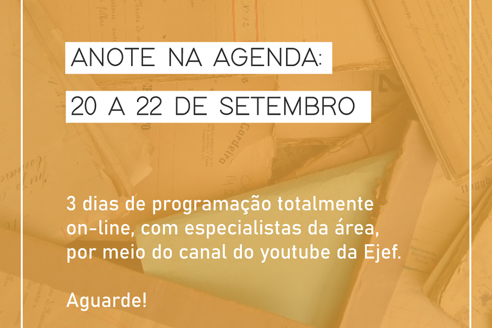 Arte de evento online de 20 a 22/09