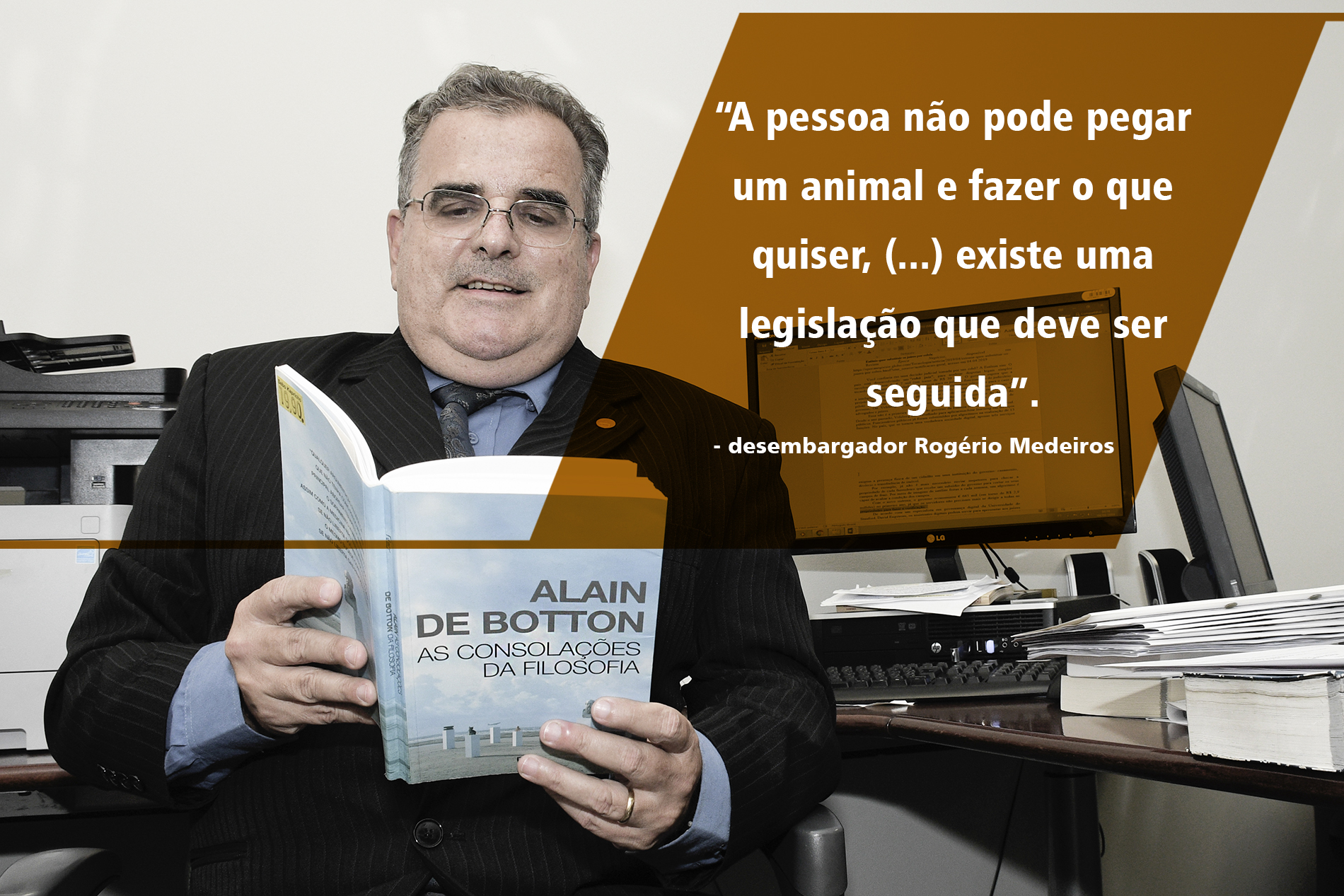 foto do desembargador do Tribunal de Justiça de Minas Gerais, Rogério Medeiros.