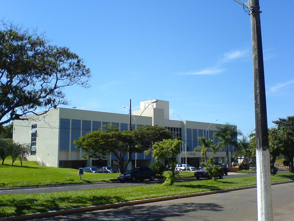 Vista do Fórum de Patrocínio