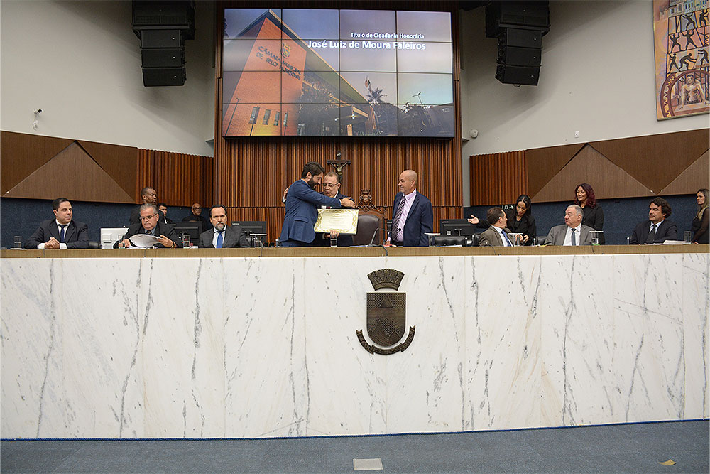 NOT---Entrega do título de Cidadão Honorário de BH, na Câmara Municipal, ao desembargador José Luiz de Moura Faleiros_1.JPG
