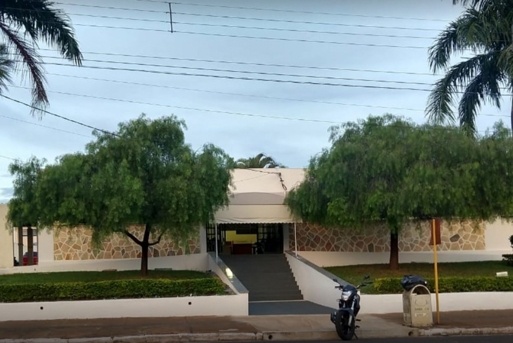 Fachada do Fórum de Guapé