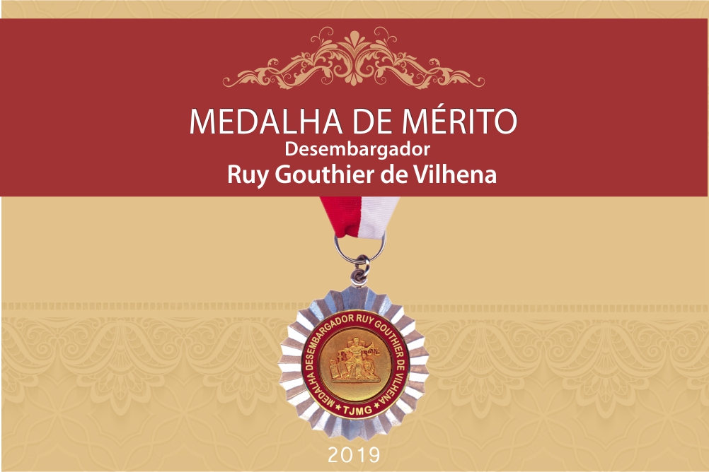 Inscrição de Medalha de Mérito Desembargador Ruy Gouthier de Vilhena