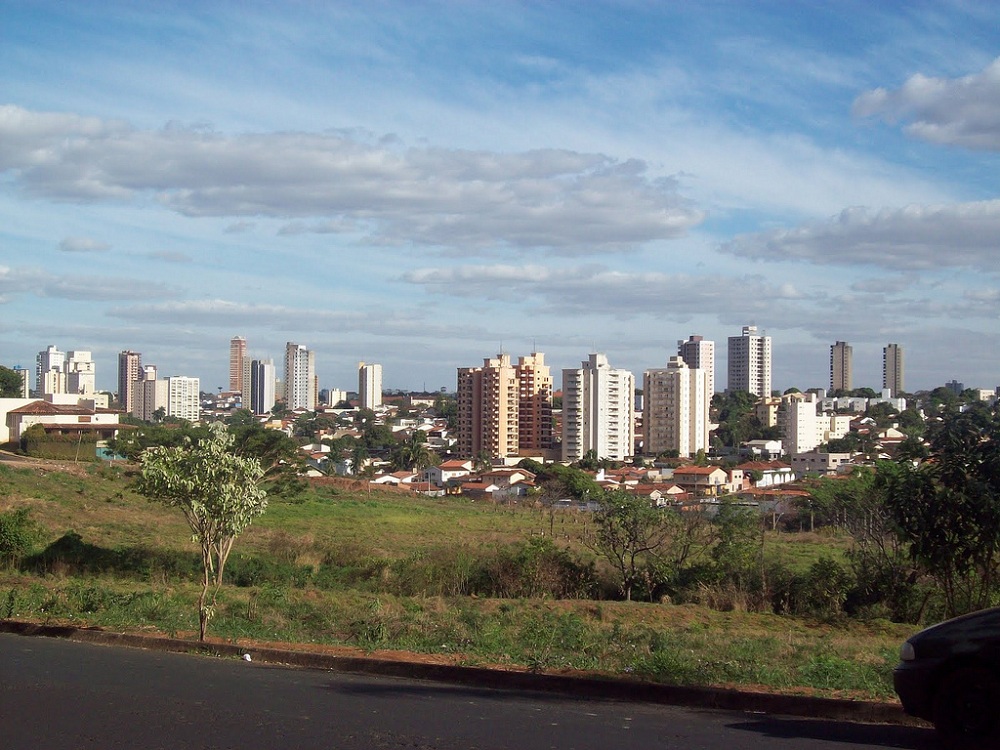 Cidade de Uberaba vista urbana