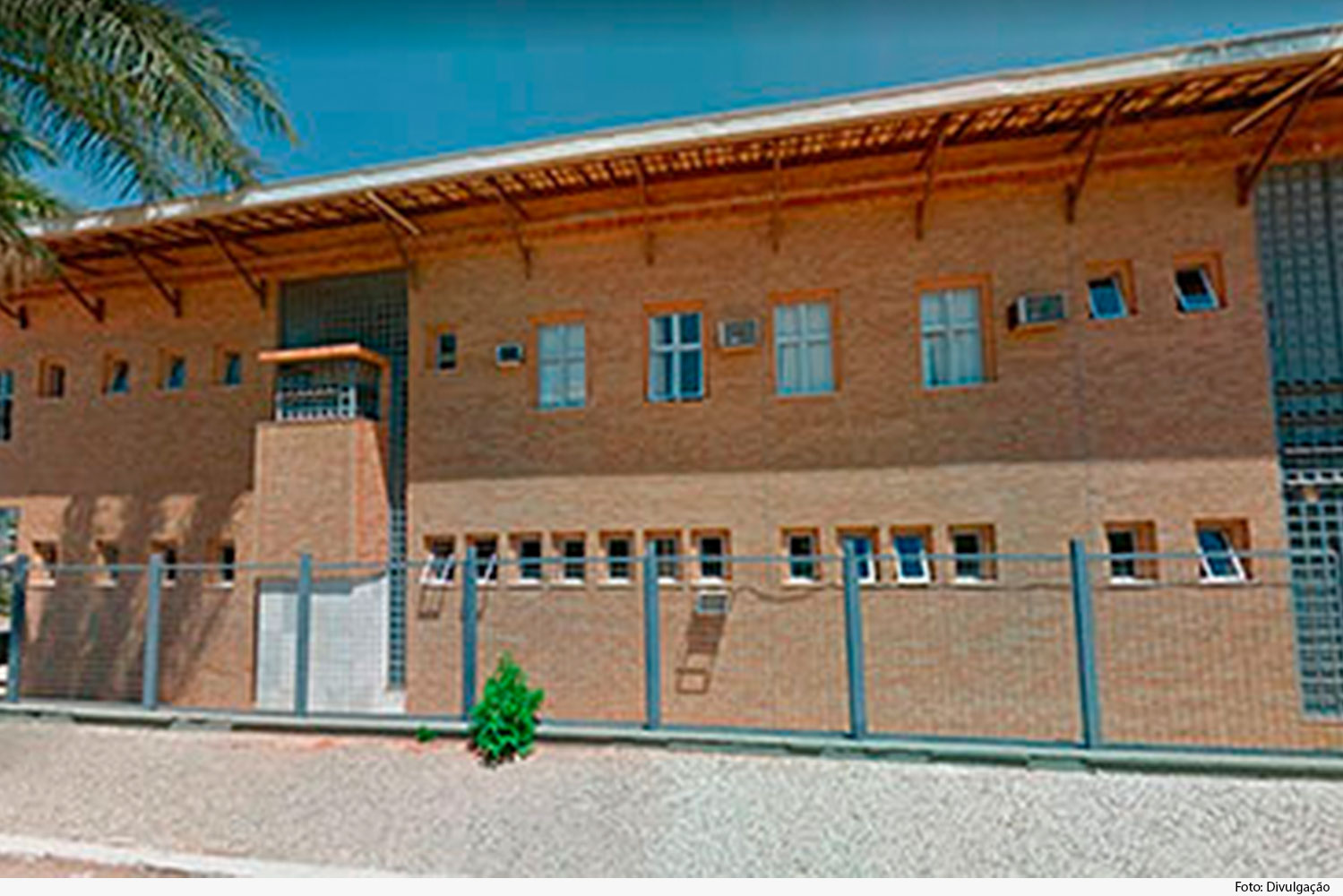 Fachada do fórum de Buenópolis