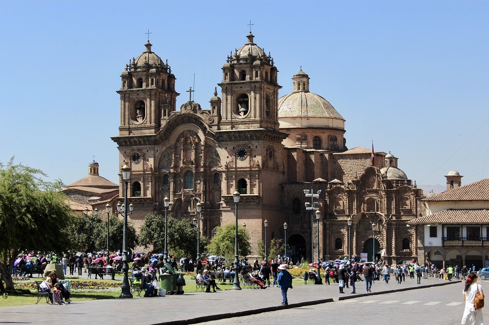 Igreja colonial em Cusco