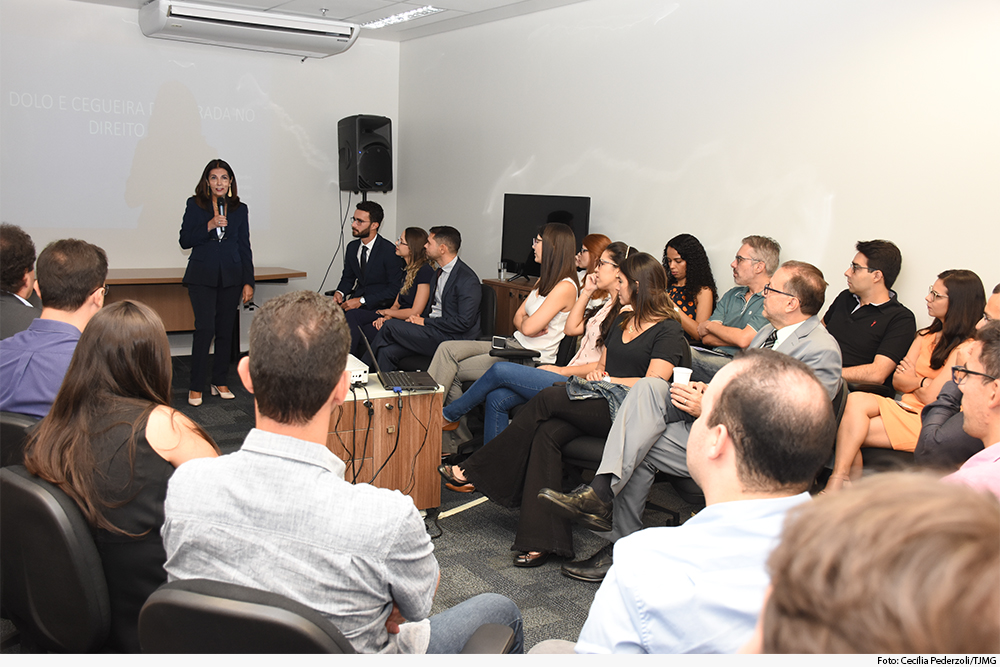 Público assiste palestra