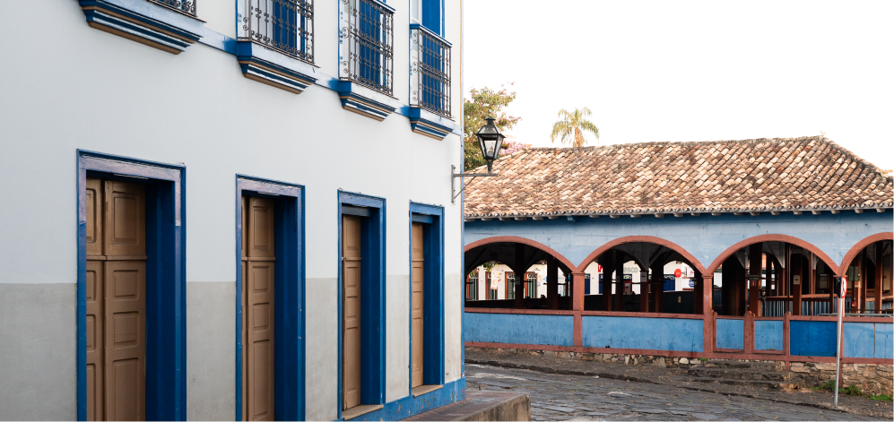 Arraial do Tejuco com mercado velho ou mercado dos Tropeiro