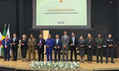 Magistrado do TJMG é homenageado pela Polícia Civil