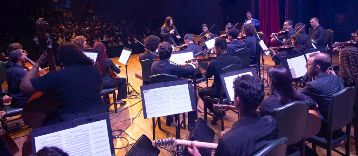 Orquestra Jovem do TJMG emociona público no Teatro Francisco Nunes
