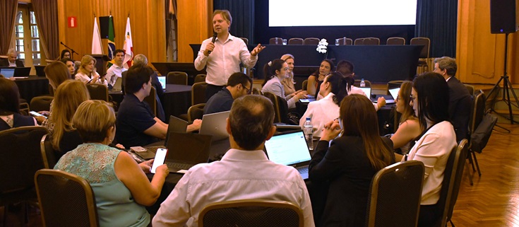 Além das oficinas práticas, a programação do encontro de capacitação contou com rodadas de discussão, apresentações e debates