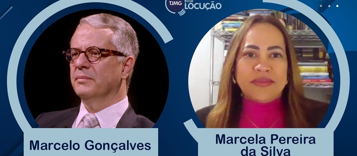 Programa "Interlocução" com a juíza Marcela Pereira da Silva e o juiz Marcelo Gonçalves