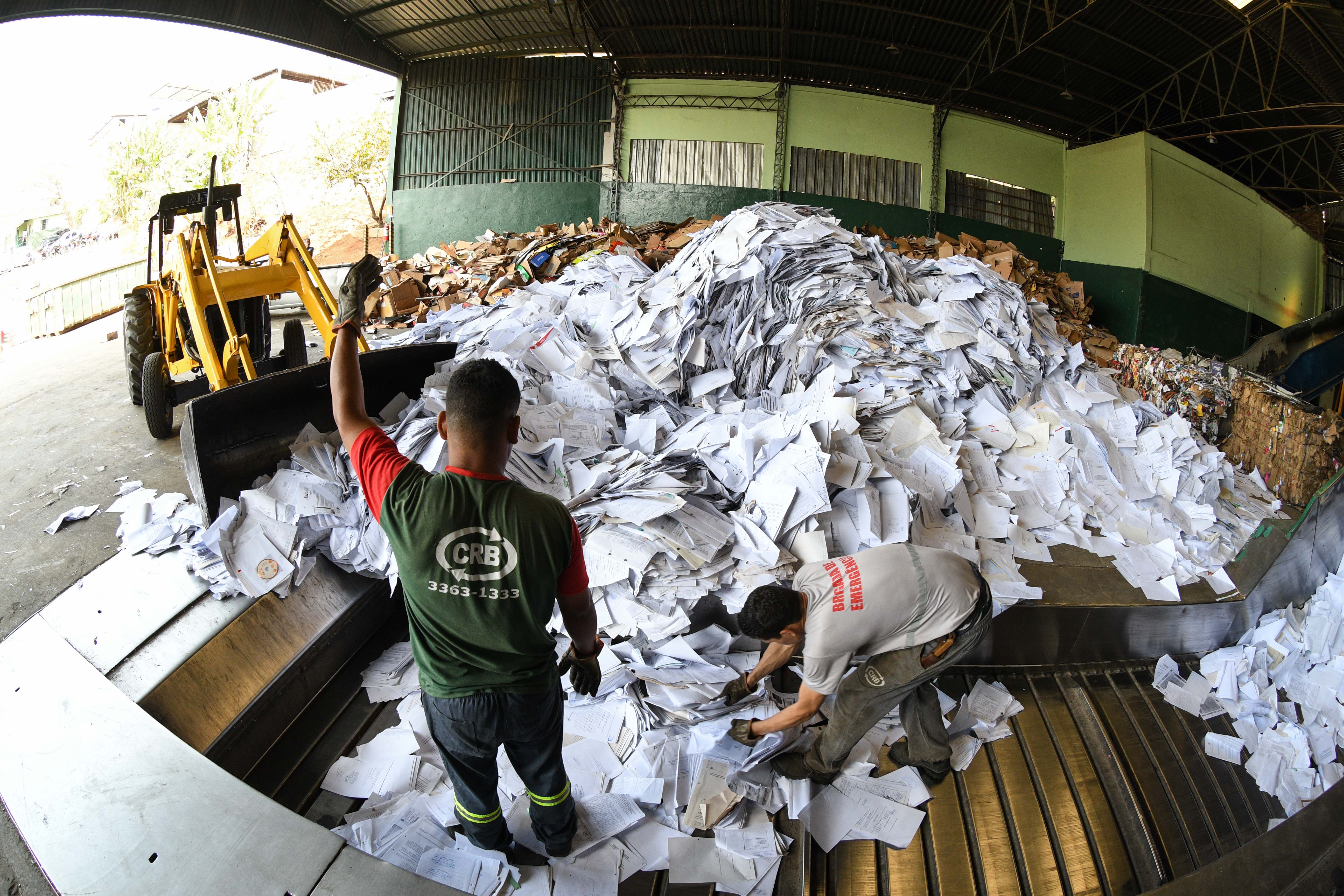 Coleta seletiva e reciclagem - TJMG j eliminou neste ano mais de 800 mil processos - foto robert leal.jpg